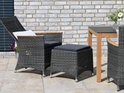 Move-Positionssessel Long Island Geflecht stone