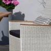 Move-Positionssessel Long Island Geflecht white wash
