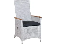 Move-Positionssessel Long Island Geflecht white wash