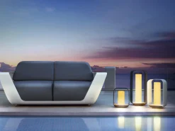 ONDA Aluminium LED Gartenleuchte Small