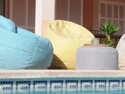 Outdoor Hocker Rondo small Ø60cm Stoff Lounge