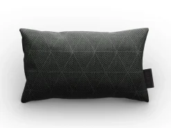 Outdoor Kissen Zierkissen sunproof® Triangle Black 50 x 30 cm