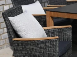 Outdoor Kissen Zierkissen sunproof® Triangle White