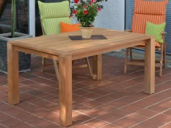 Premium Deluxe Teakholz Ausziehtisch Chatrium 160/260x100cm