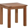 Premium Deluxe Teakholz Beistelltisch Mini-Loft 43x43cm