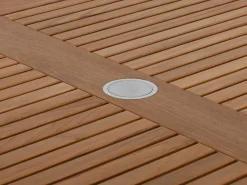 Premium Deluxe Teakholz Doppel-Ausziehtisch Leaf 160/210/260x90cm
