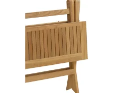Premium Deluxe Teakholz Klapptisch Darwin 80x80cm