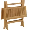 Premium Deluxe Teakholz Klapptisch Darwin 120x80cm