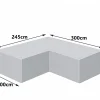 Premium Select Abdeckung für Eck-Lounge L-förmig 245x300cm