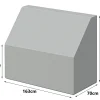 Premium Select Schutzhülle Gartenbank 3-Sitzer abgeschrägt 163cm