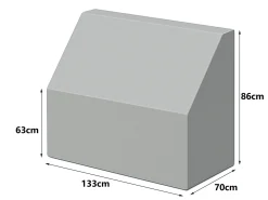Premium Select Schutzhülle Gartenbank 2-Sitzer abgeschrägt 133cm