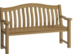 Redcliffe Turnberry Holzgartenbank 129cm 2-Sitzer