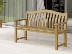 Redcliffe Turnberry Holzgartenbank 129cm 2-Sitzer