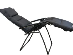 Relaxliege Relaxstuhl Garda XL anthrazit gepolstert