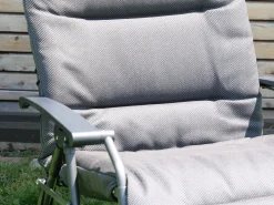 Relaxliege Relaxstuhl Garda XL anthrazit gepolstert