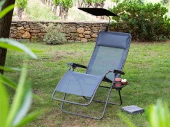 Relaxsessel Zen Edition 4-teiliges Set Titane/Silex