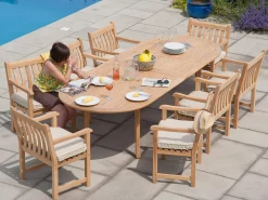 Roble Holz Armlehnsessel Broadfield