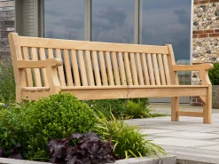 Roble Holzbank Royal Park 244cm Sechssitzer