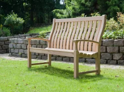 Roble Holzbank Santa Cruz 151cm Dreisitzer
