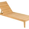 Roble Holz Gartenliege Adjustable Sunbed Tivoli