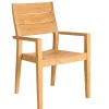 Roble Holz Gartenstuhl Tivoli Highback stapelbar