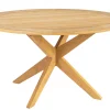 Roble Holz Gartentisch Tivoli X-Leg Ø125cm