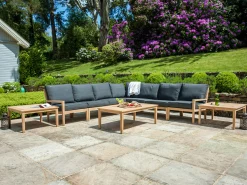 Roble Holz Lounge Eckmodul Tivoli