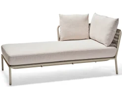 Romy Lounge Recamiere Armlehne rechts greige Vanilla