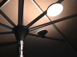 Schirmbeleuchtung Osyrion Spot LED Akku-Licht 2er Set