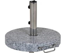 Schirmständer 35kg Granit grau Ø50cm