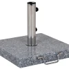 Schirmständer 35kg Granit grau 45x45cm