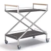 Servierwagen Trolley One Edelstahl Dekton