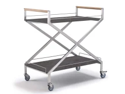Servierwagen Trolley One Edelstahl Dekton