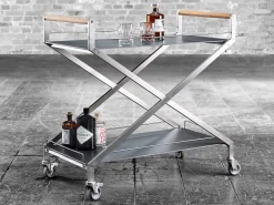 Servierwagen Trolley One Edelstahl Dekton