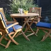 Sesselauflage Venice niedrig Royal Blue 97x46cm