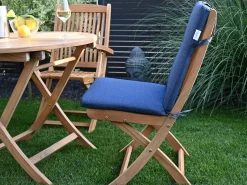Sesselauflage Venice niedrig Royal Blue 97x46cm