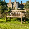 Sherwood Broadfield Holzgartenbank 122cm 2-Sitzer