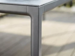 Soft Ausziehtisch Alu Dekton 160 / 220 x 100 cm