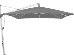 SOMBRANO® S+ 350x350cm natureloxiert Stoffklasse 4 - 420 smoke