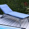 Sonnenliegen Auflage Venice Royal Blue 200x57cm