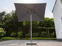 Sonnenschirm Easy-Push 150x210cm silber/charcoal