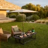 Sonnenschirm mit Kurbel VITA® Torna Aluminium anthrazit