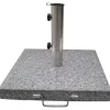 Sonnenschirmständer eckig 35kg Granit grau