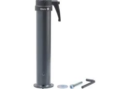 Standrohr Z Ø48/55mm Stahl verzinkt anthrazit