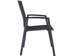 Stapelsessel Aluminium Oriental anthrazit|anthrazit