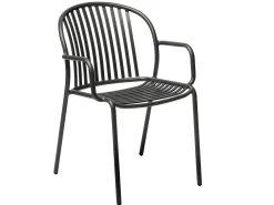Stapelsessel Mood Alu anthracite
