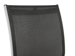 Stapelstuhl Tampa Alu Outdoorgewebe silber/charcoal