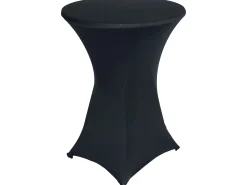 Stehtischhusse stretch schwarz Ø85cm