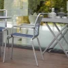 Tabletttisch Aluminium 60x40cm graphit