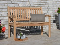 Teakholzbank Beaufort 2-Sitzer 120cm